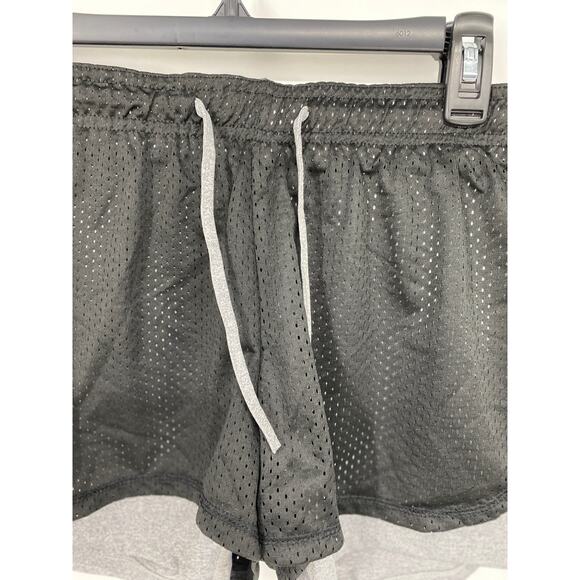 Level Eight Girls Black Gray Athletic Lined Shorts NEW Size XL - Picture 3 of 10